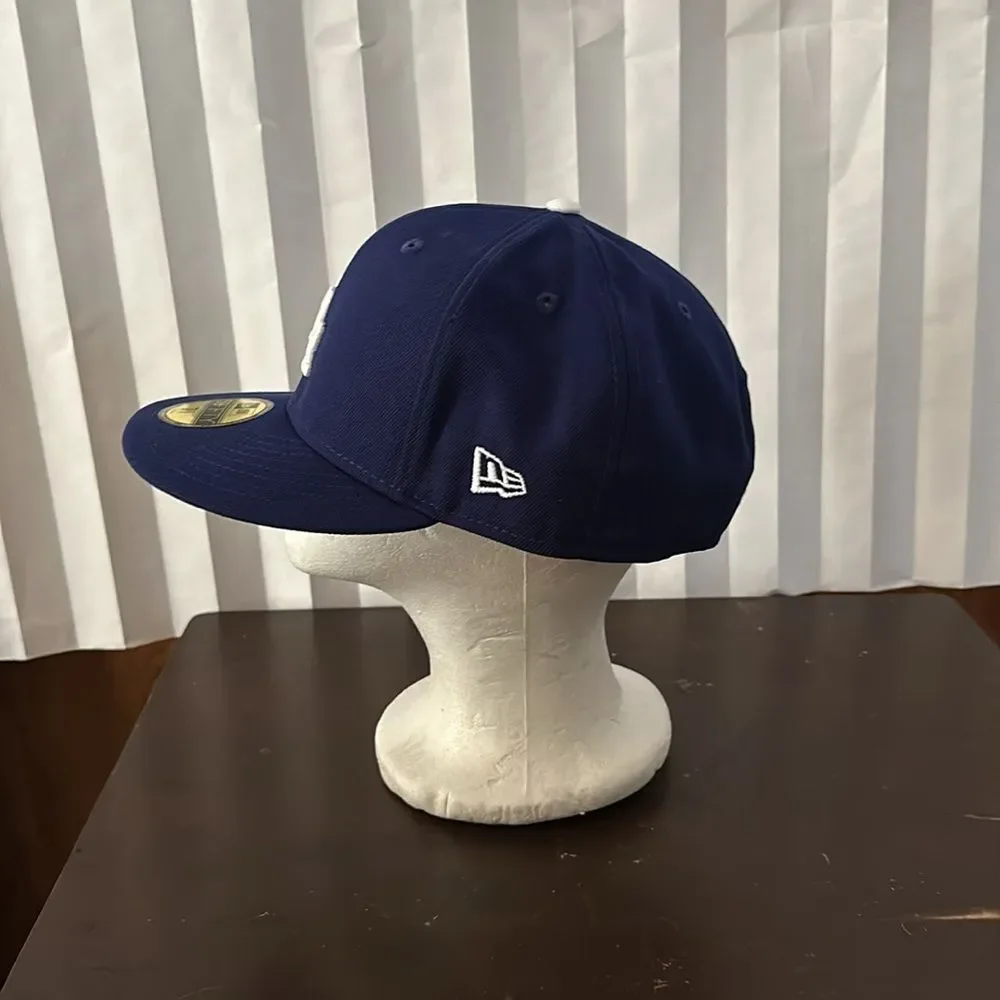 Los Angeles Dodgers World Series Fitted Hat MLB 2024 World Series Size 7 3/4